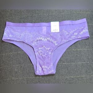 NWT Auden Lilac Purple Lace Panties Sz Small 4-6. Perfect for every day.